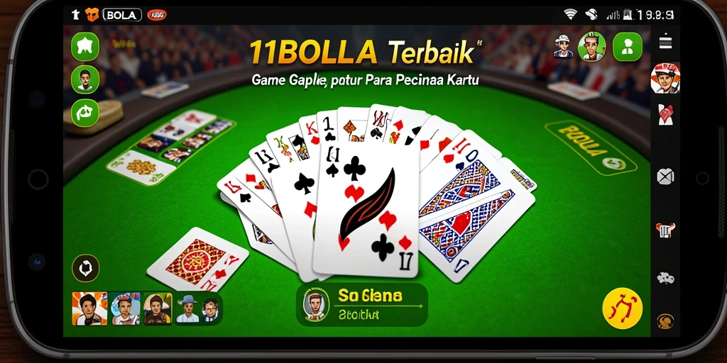 Tampilan gameplay seru di 11BOLA dengan pemain yang berkompetisi.