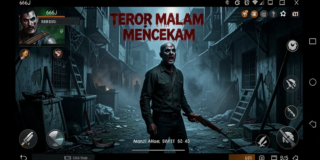 Gameplay menegangkan dengan suasana Horror yang mencekam.