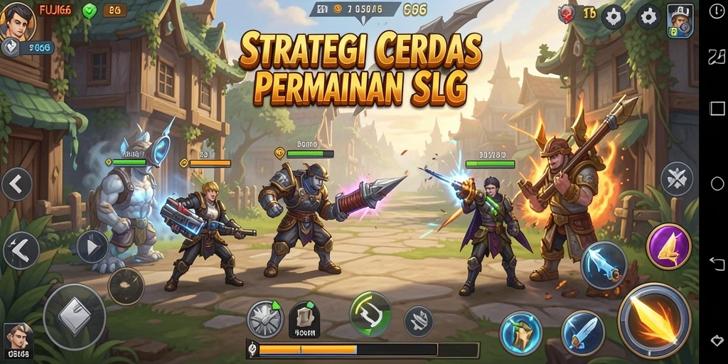 Tangkapan layar gameplay FUJI66 yang menampilkan pertempuran strategis.