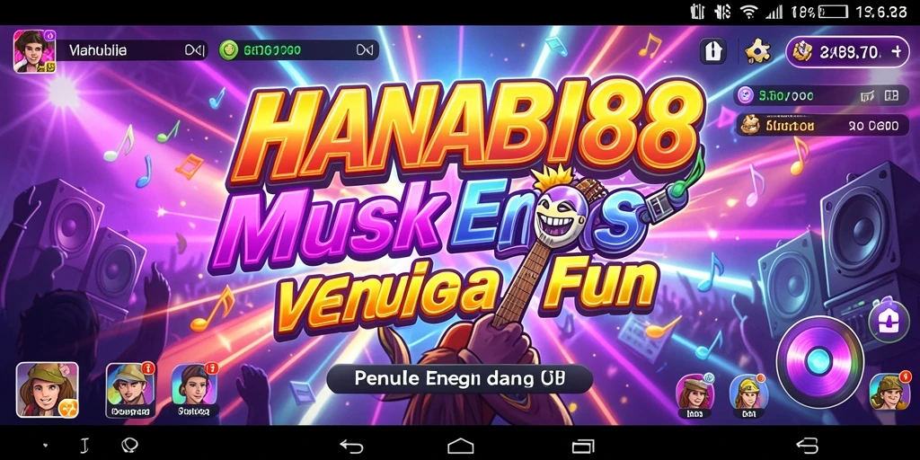 Tampilan screenshot HANABI88 menampilkan gameplay yang dinamis dan interaktif.