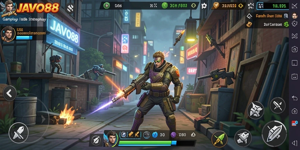 Tampilan gameplay JAVO88 yang menarik dan interaktif.