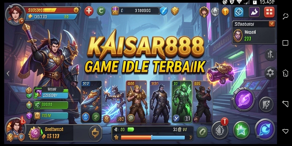 Tampilan permainan KAISAR888 yang menarik dan strategis.