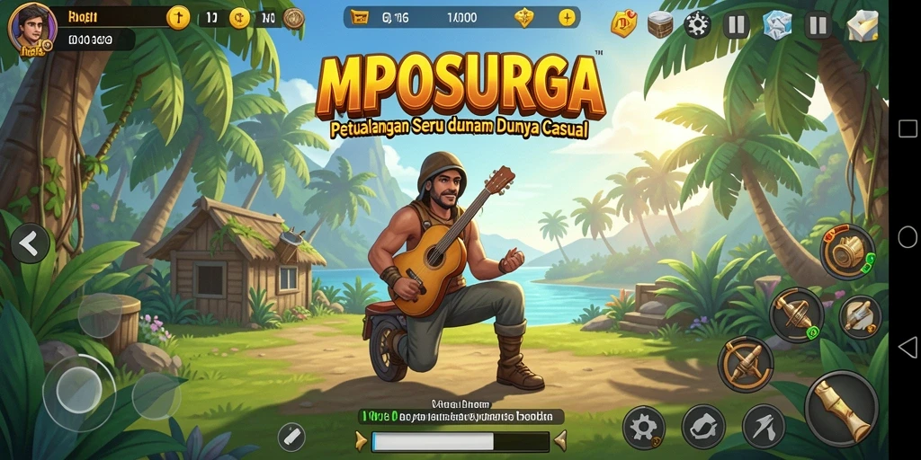 Tampilan gameplay seru di MPOSURGA dengan berbagai tantangan menarik.
