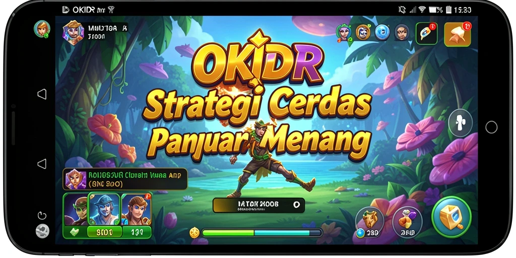 Screenshot utama menampilkan aksi strategis dalam OKIDR.