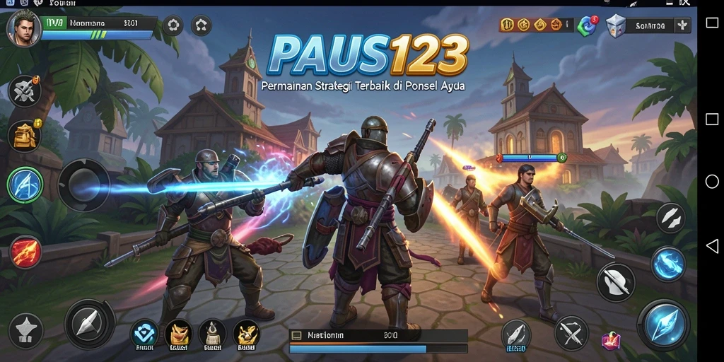 Tampilan gameplay seru dengan strategi mendalam di PAUS123.
