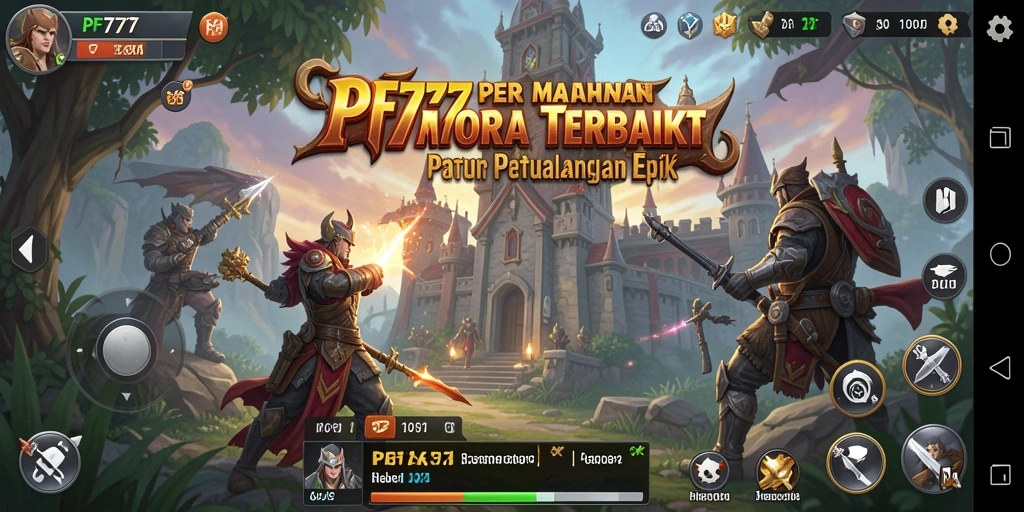 Gameplay seru di PF777 dengan strategi menara yang cerdas.