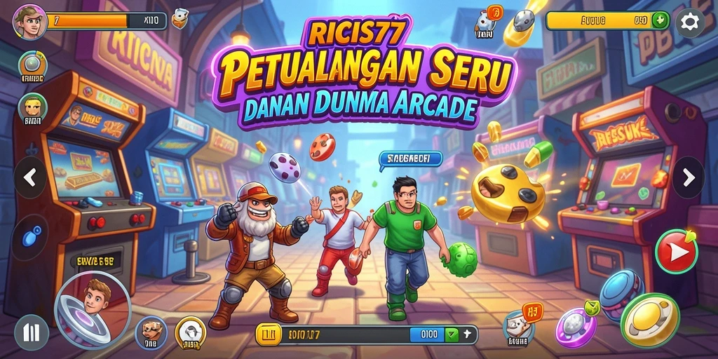 Screenshot RICIS77 menampilkan gameplay seru yang penuh tantangan.