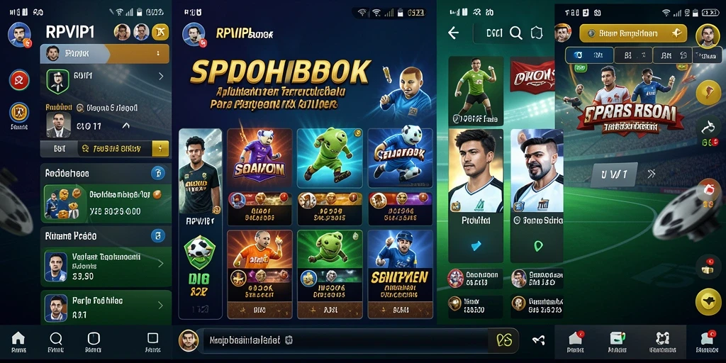 Tampilan antarmuka menarik dari gameplay Sportsbook RPVIP1.
