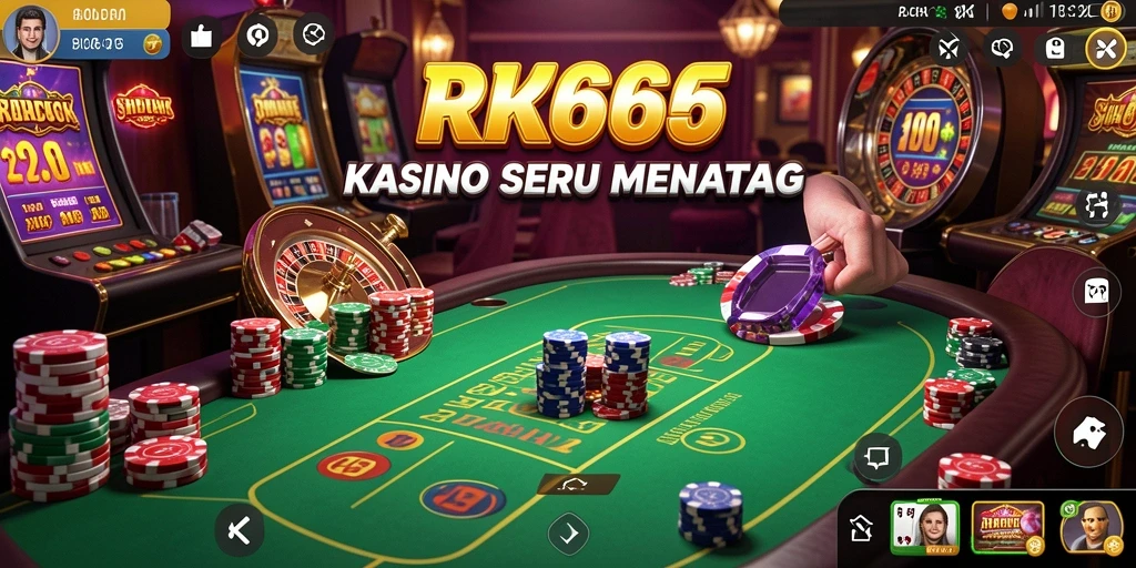 Tampilan gameplay Kasino yang seru di RR666 dengan grafis menawan.