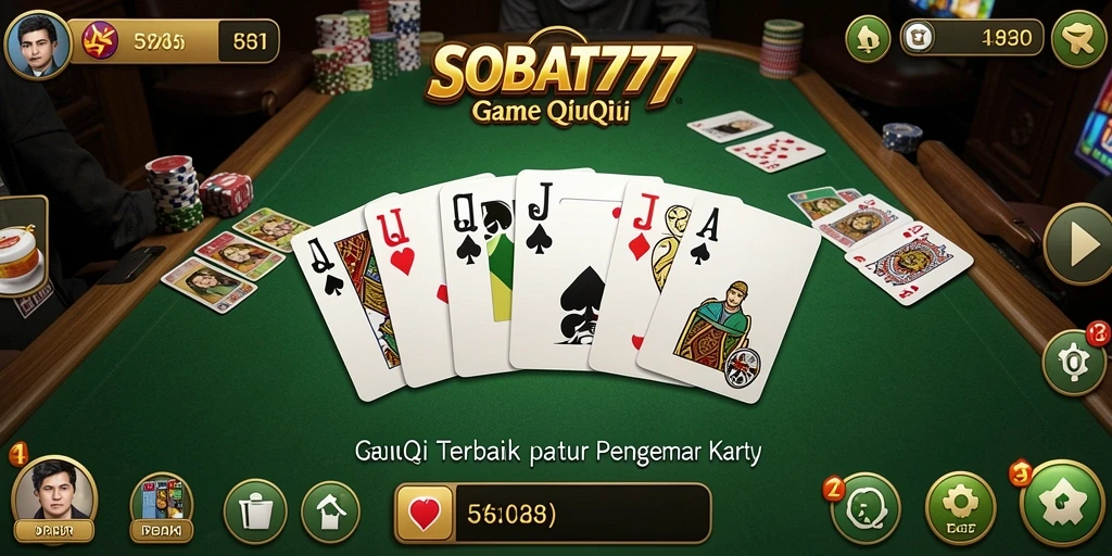 Gameplay seru QiuQiu di SOBAT777 yang menegangkan.